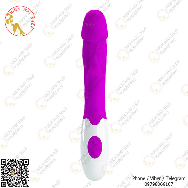 30 Speed Waterproof Rechargeable Dual Rabbit G-spot Vibration (Code : F-224) - Image 10