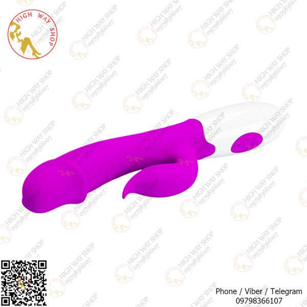 30 Speed Waterproof Rechargeable Dual Rabbit G-spot Vibration (Code : F-224) - Image 11