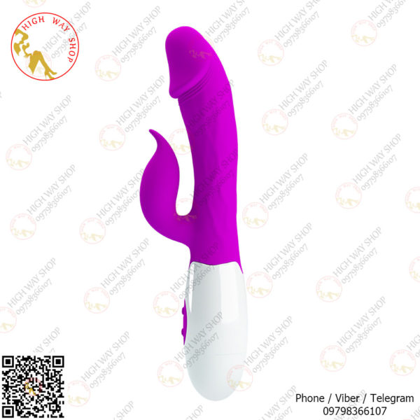 30 Speed Waterproof Rechargeable Dual Rabbit G-spot Vibration (Code : F-224) - Image 14