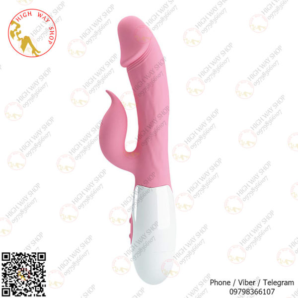 30 Speed Waterproof Rechargeable Dual Rabbit G-spot Vibration (Code : F-224) - Image 5