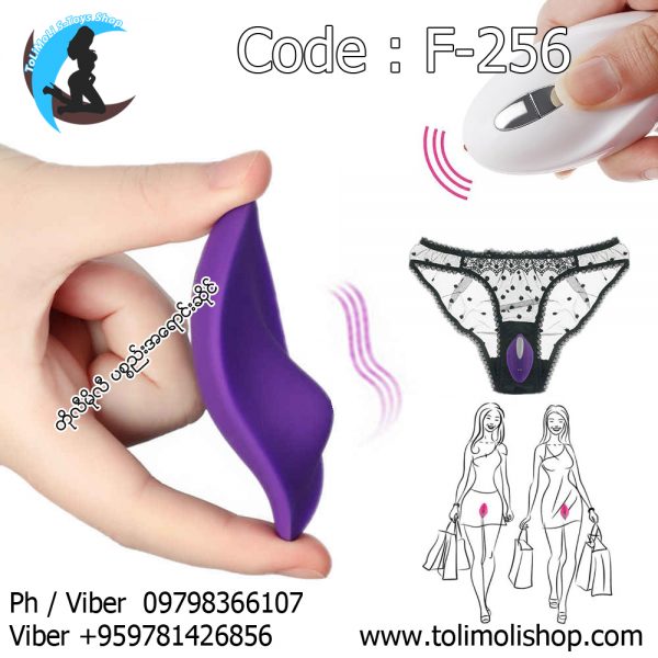 Waterproof Wireless Remote Control USB Rechargeable Vibrator (Code : F-256) - Image 2