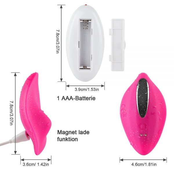 Waterproof Wireless Remote Control USB Rechargeable Vibrator (Code : F-256) - Image 3