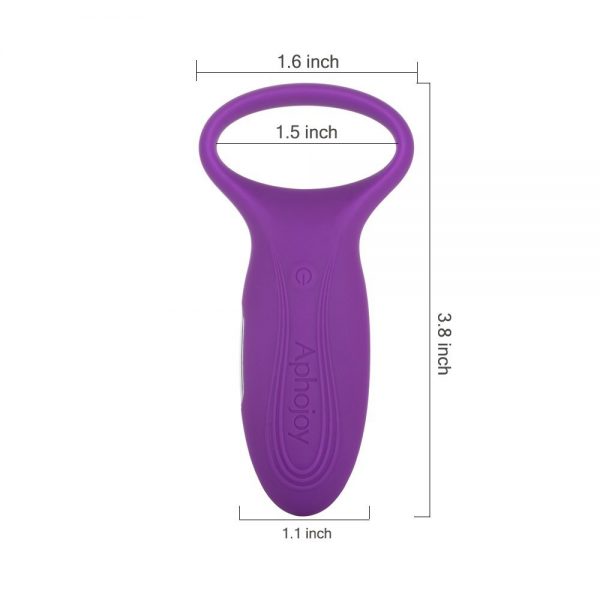 High Quality USB Rechargeable Waterproof Silicone Vibrating Ring (Code : M-051) - Image 2