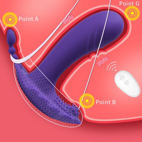 SEXSOHO Waterproof Wireless Remote Control USB Rechargeable G-spot Vibrator (Code : F-281) - Image 10