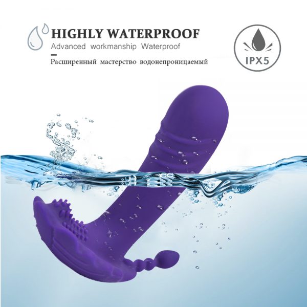 SEXSOHO Waterproof Wireless Remote Control USB Rechargeable G-spot Vibrator (Code : F-281) - Image 7