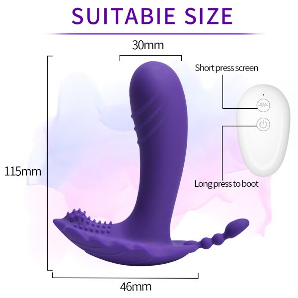 SEXSOHO Waterproof Wireless Remote Control USB Rechargeable G-spot Vibrator (Code : F-281) - Image 8