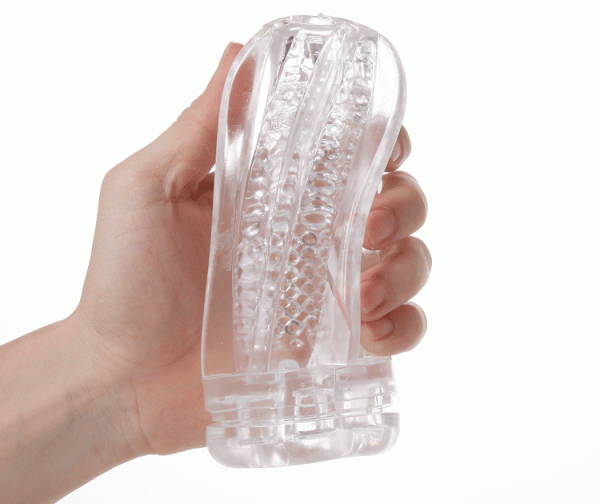 GALAKU Transparent Soft silicone Energy Fire Rechargeable Vibration Cup (Code : M-356) - Image 12