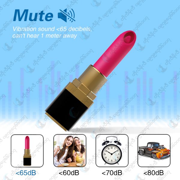 Silicone Tongue Licking Lipstick Vibration (Code : F-380) - Image 11