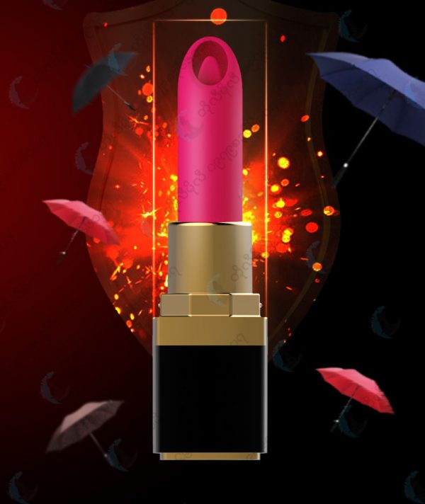 Silicone Tongue Licking Lipstick Vibration (Code : F-380) - Image 16