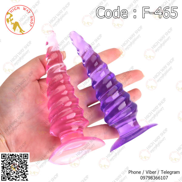 Anal Butt Plug (နောက်ပေါက်ချဲ့ပစ္စည်း) (Code : F-465) - Image 6