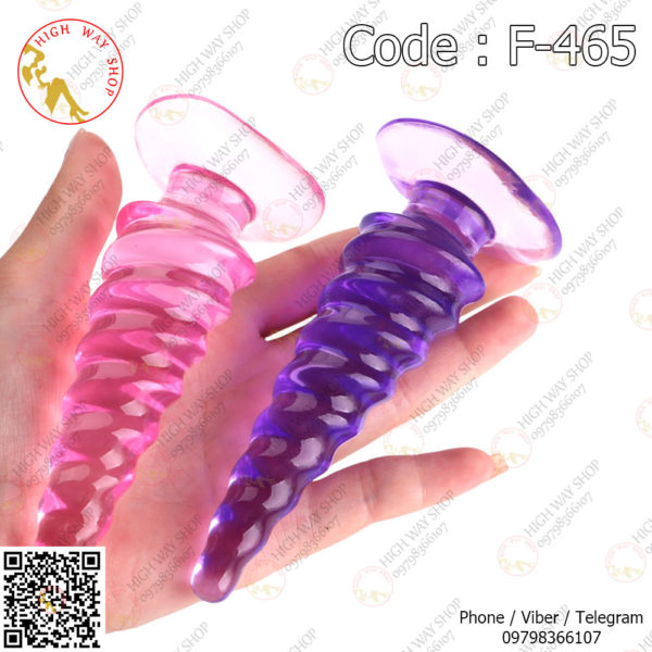 Anal Butt Plug (နောက်ပေါက်ချဲ့ပစ္စည်း) (Code : F-465) - Image 7