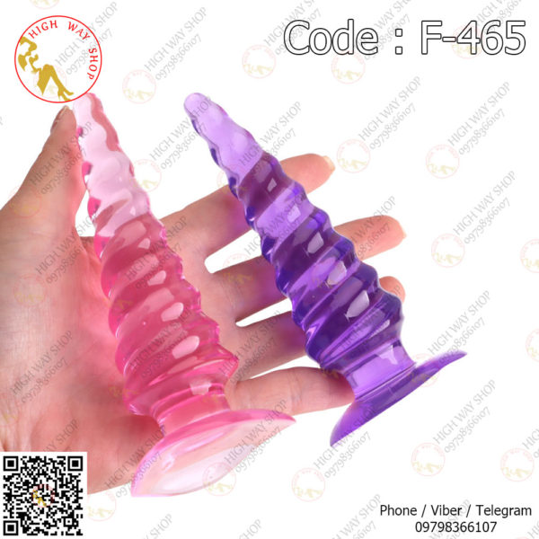 Anal Butt Plug (နောက်ပေါက်ချဲ့ပစ္စည်း) (Code : F-465) - Image 8