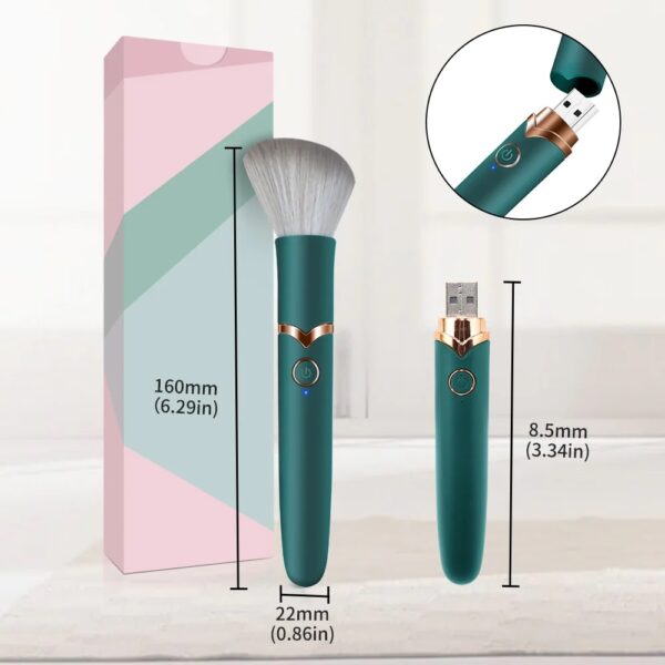 10 Modes High Quality Makeup Brush Vibrator (Code : F-534) - Image 9