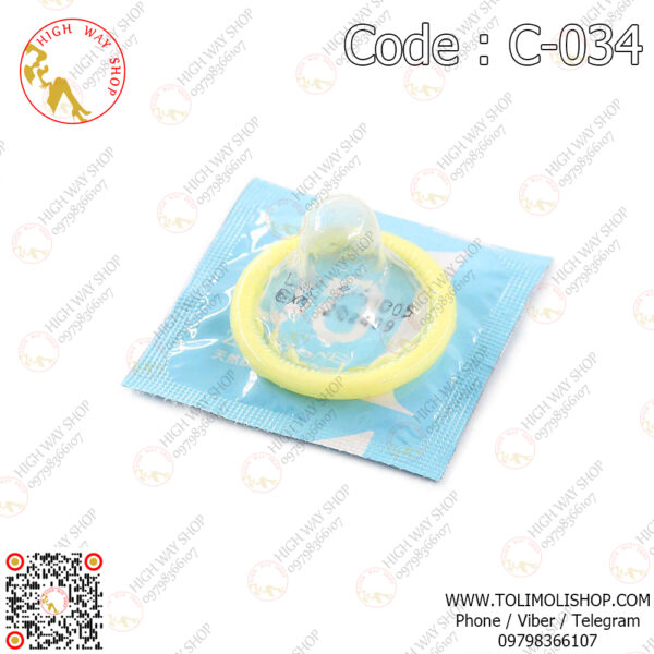 10Pcs OLO 0.01 Hyaluronic Acid Ultra-thin Special Edition Condom Blue (Code : C-034) - Image 4